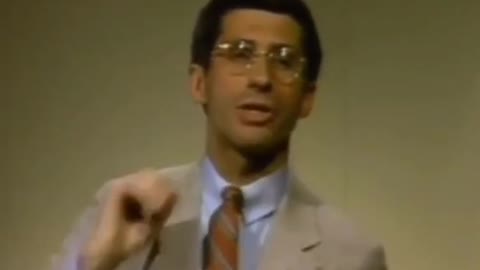 Dr Fauci Talking about releasing an infection into a population in 1984