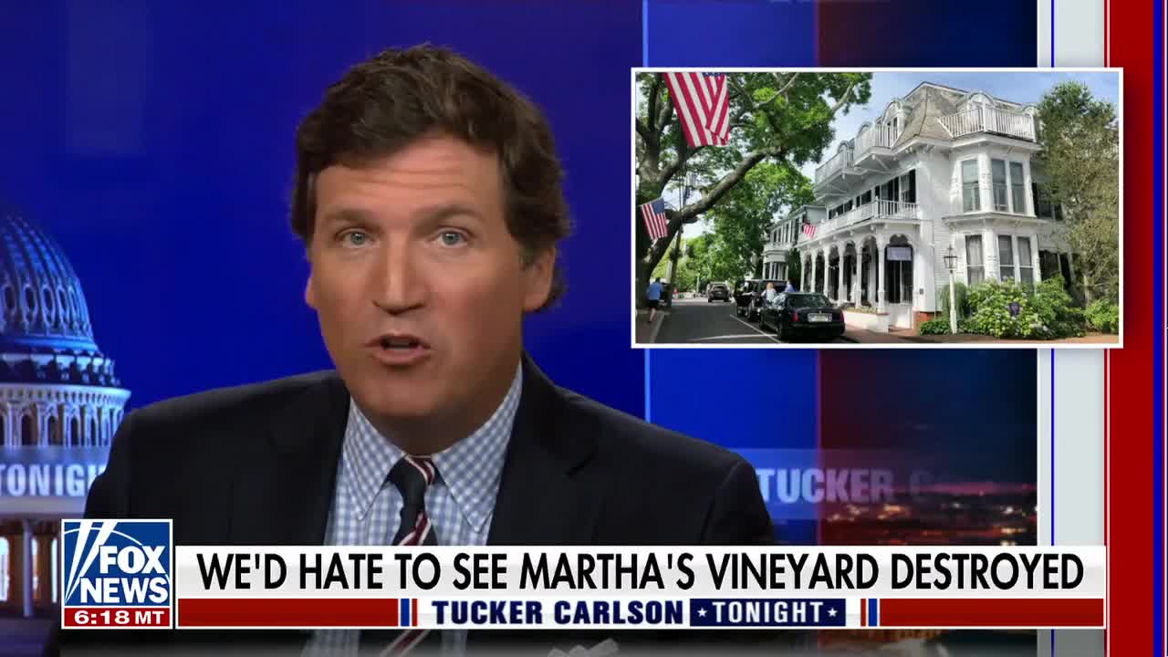 Tucker Carlson on resettlement of illegal aliens in Martha's Vineyard