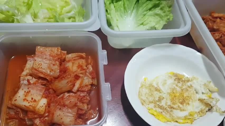 South Korea! The side dishes of ordinary people who eat at home_0403