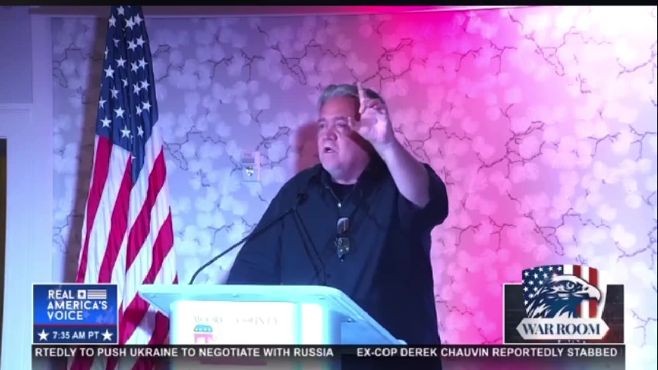 Steve Bannon breaks down his speech part 3