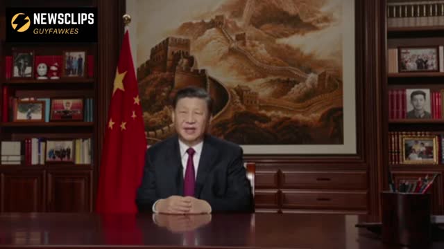 China's President Xi Jinping Delivers His 2022 New Year's Address