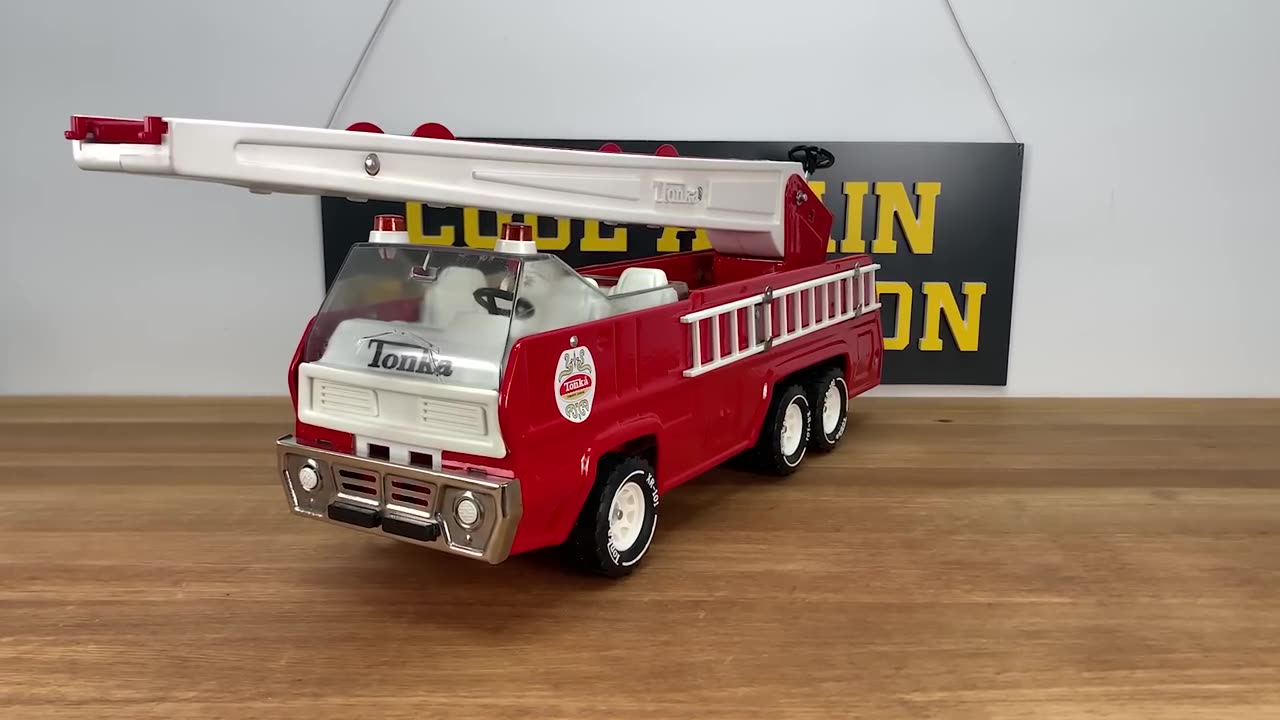 1970's Large TONKA Fire Truck - Restoration