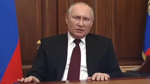 Putin: Russia recognizes the independence of breakaway regions in eastern Ukraine.