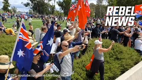 Breaking news-->Remarkable scenes unfolding in Canberra right now.