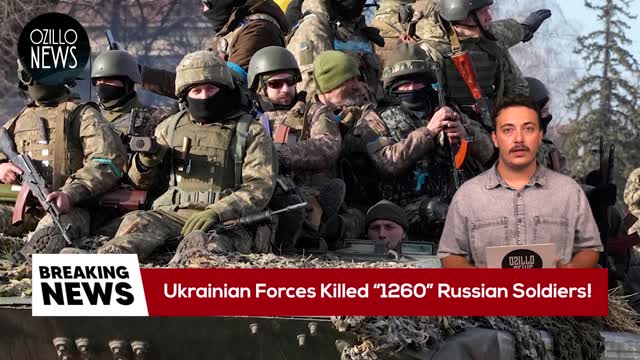 Ukrainian Troops Kill “1260” Russian Soldier!