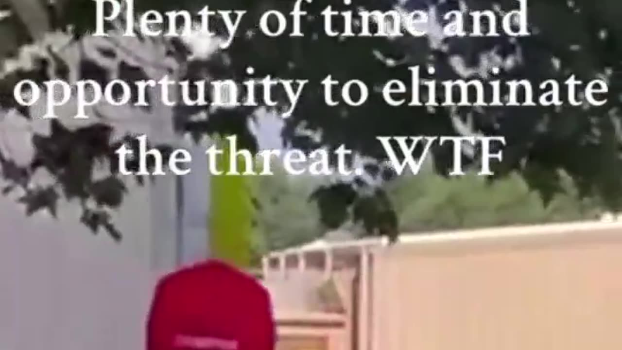 New video shows just how early on people spotted the Trump shooter