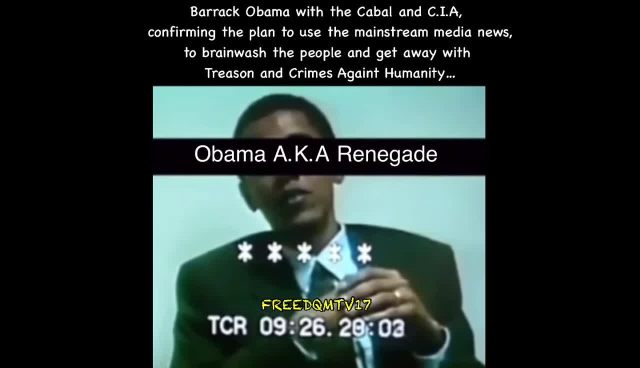 Barrack Obama A.K.A. RENEGADE