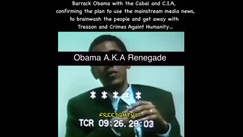 Barrack Obama A.K.A. RENEGADE