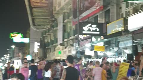 Bangkok Night Market.