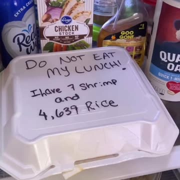 Best Not To Eat His Lunch