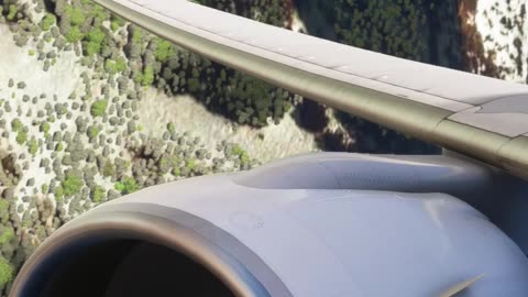 Final Crash of this epic volcano flight (finally landed after this one) #msfs #planecrash #shorts