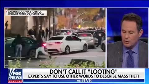 It's not 'looting' if it's done by marxist groups...