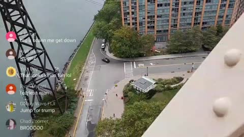 Smooth Sanchez climbs Queensboro Bridge