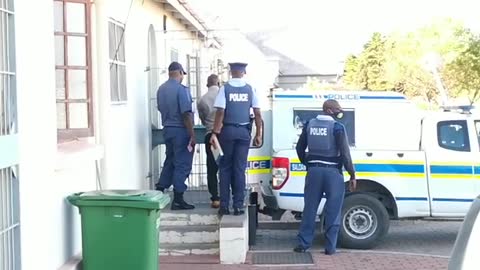 Suspects involved in a drug bust in Saldanha arrives at the Vredenburg magistrates court