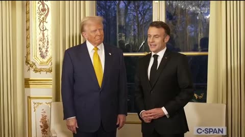 President Trump and French President Macron Speak to Reporters