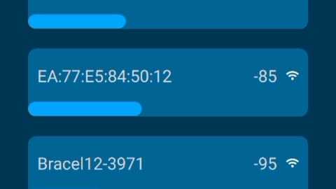 MEDICIÓN HECHA CON LA APP BLUETOOTH SCANNER