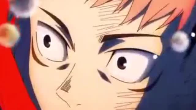 Animation protagonist handsome battle scene clip