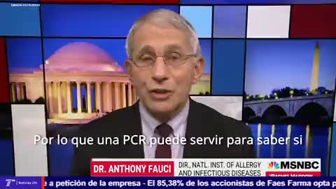El doctor Fauci cambia su versión y dice ahora que las PCR fallan Plandemia Covid 19 Coronavirus