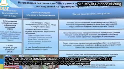 The Ministry of Defense Briefing