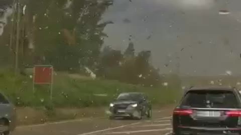 WATCH: Wild Weather Gets Out of Hand in Vallendar, West Germany
