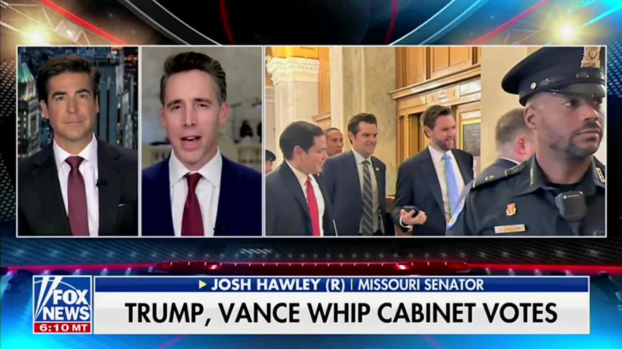Sen Josh Hawley: I'm Supporting All Of Trump's Nominees!