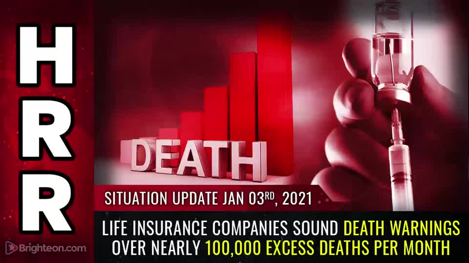 01-03-22 S.U. - Life Insurance Companies Sound DEATH WARNINGS Nearly 100k Excess Deaths PER MONTH