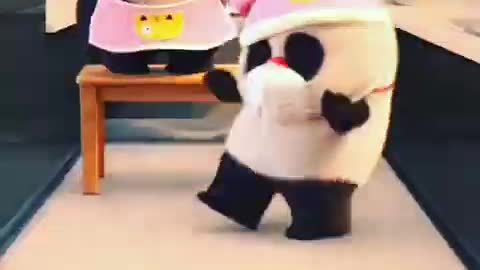 yt1s.com - Panda funny club dance status