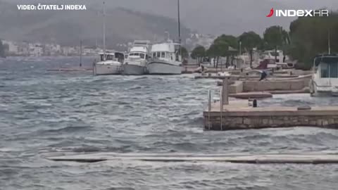 Nevrijeme na otoku Krapnju