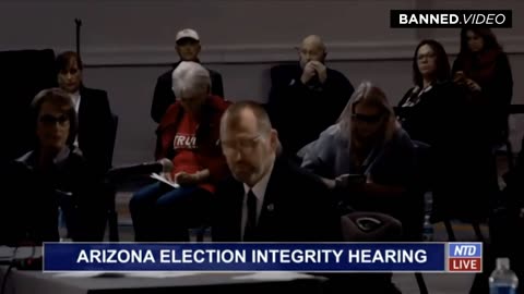 Witness at Arizona: Speaks on Election Fraud