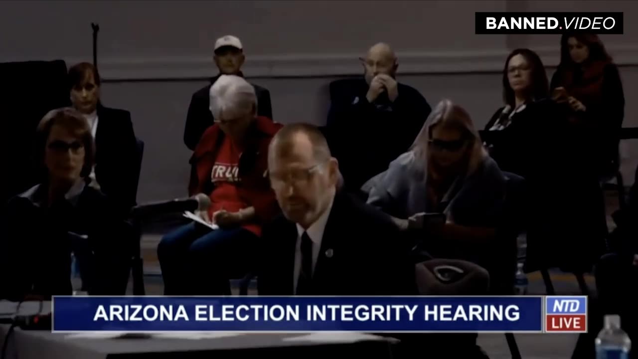 Witness at Arizona: Speaks on Election Fraud
