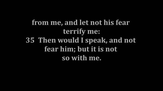 Job 9 King James version