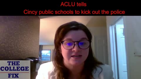 ACLU demands that Cincy public schools remove cops