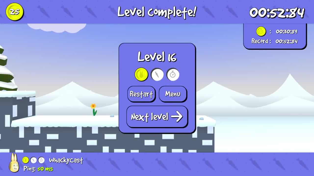 Trying to Survive a DEATH Slide - Super Bunny Man (Funny Moments)_p10