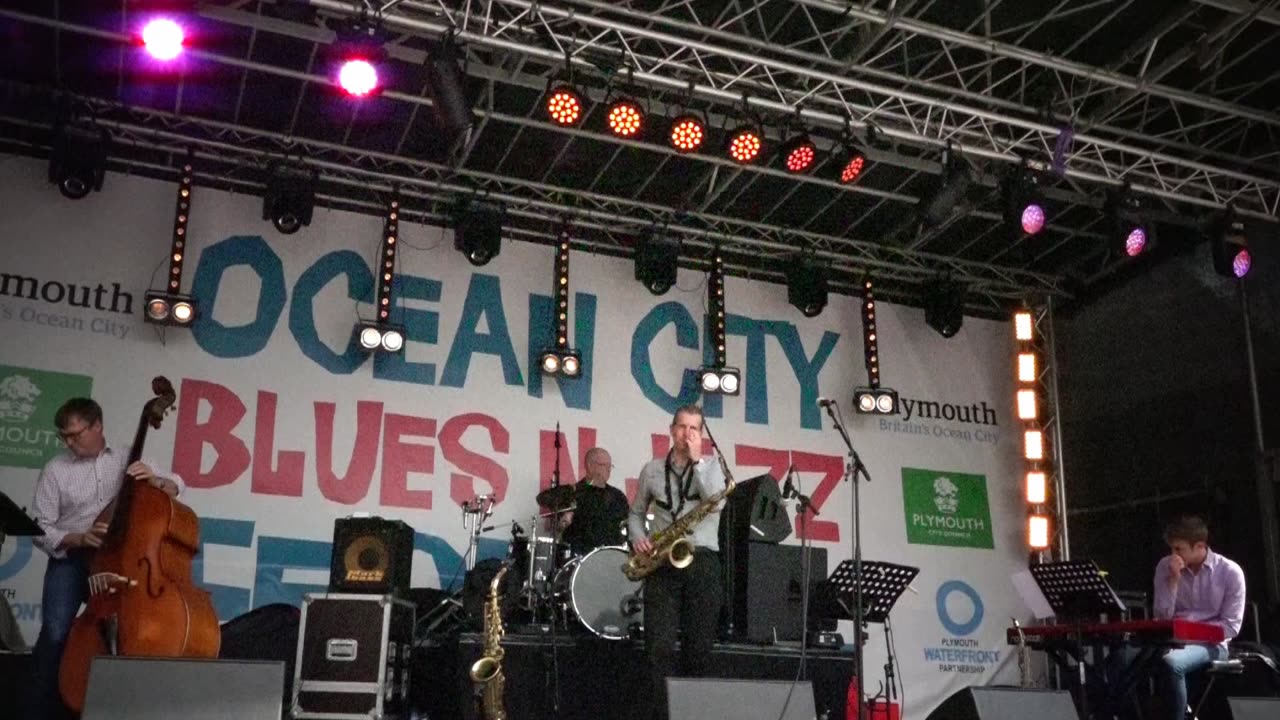 Neil Maya Quartet. Ocean City Plymouth. Jazz and Blues Festival 2018