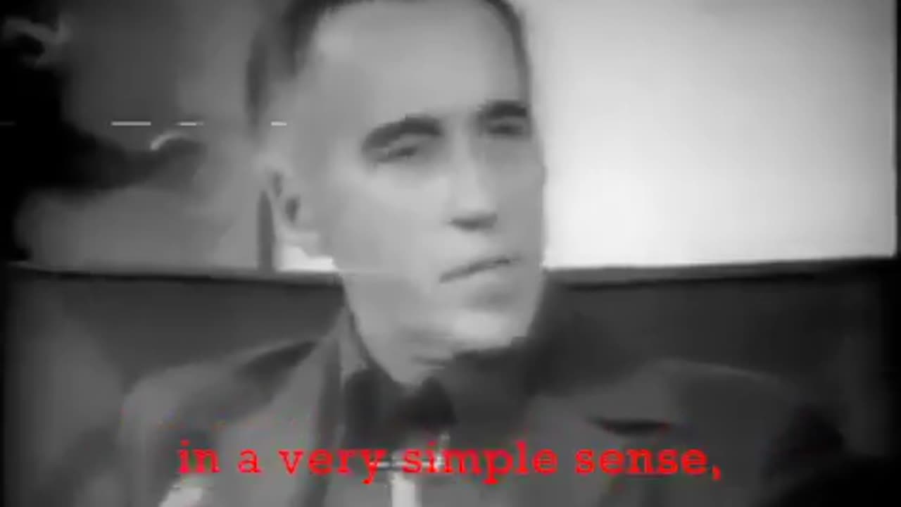 Christopher Lee tells us of the Real War against Satan / Lucifer