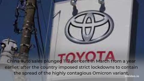 Toyota reopens plant in China's Changchun as COVID-19 curbs ease - Kyodo