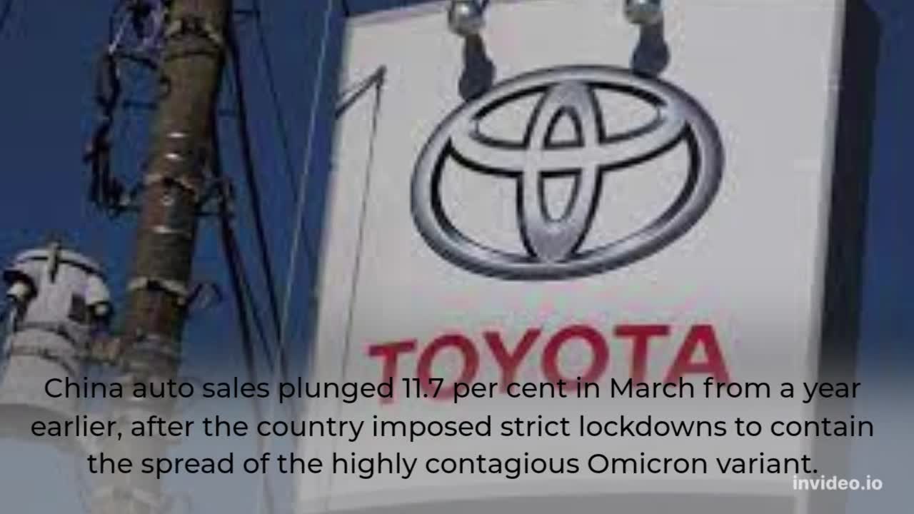 Toyota reopens plant in China's Changchun as COVID-19 curbs ease - Kyodo