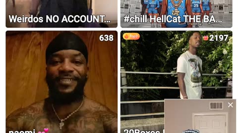 NO CAP NOTICE CECE SUPPORTERS AT HIS NECK