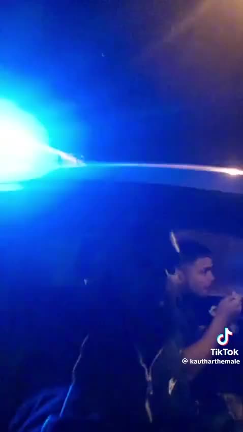 A civilian taking a joy ride with state vehicle with an alleged drunk Law Enforcement officer