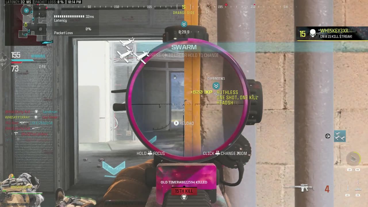 59 - 19 [DAS HAUS] SWARM, SNIPER - MW3 CALL OF DUTY GAME PLAY