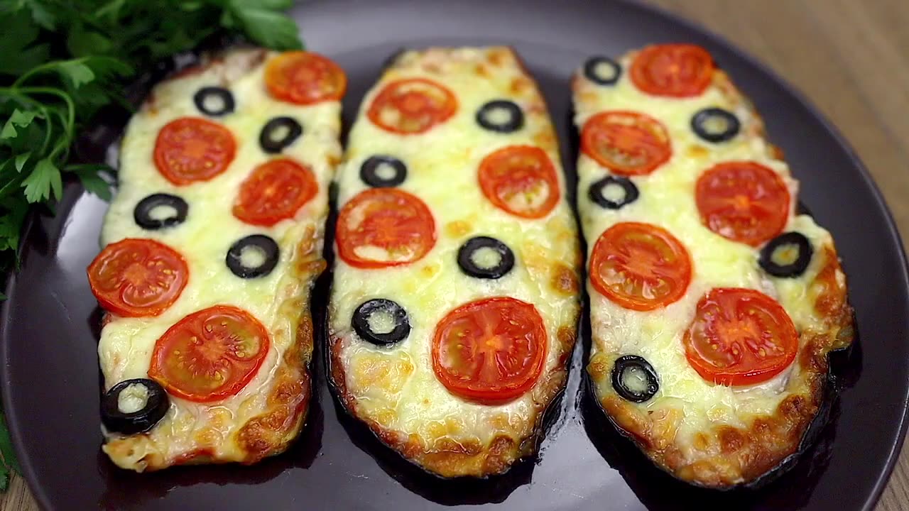 Better than pizza! A simple and delicious recipe for eggplant in the oven!