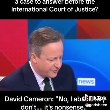 DAVID CAMERON- NO I ABSOLUTELY DON`T IT`S NONSENSE