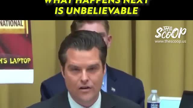 Matt Gaetz - Is Hunter Biden a National Security threat