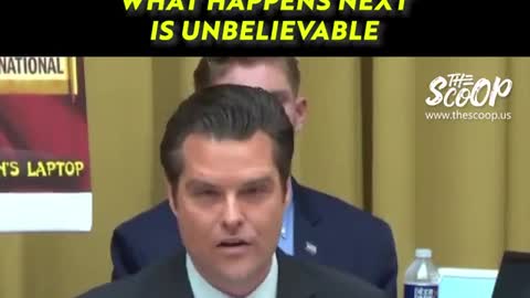 Matt Gaetz - Is Hunter Biden a National Security threat