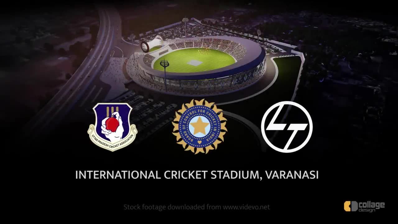 World class Cricket Stadium at Varanashi India