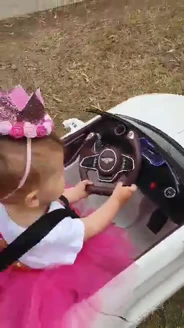 when lexi was 1 year old driving her first car