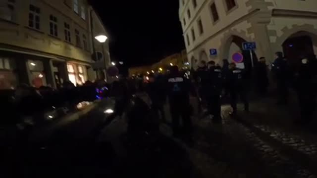 More police violence Munich 2.2.22