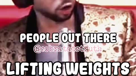 Lifting Weights Is Easy…