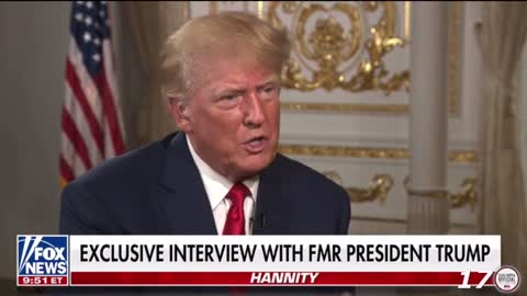 President Trump continues to fight simply because he loves the country.