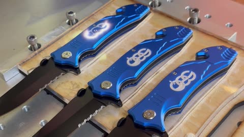 Bison Knives Fiber Laser